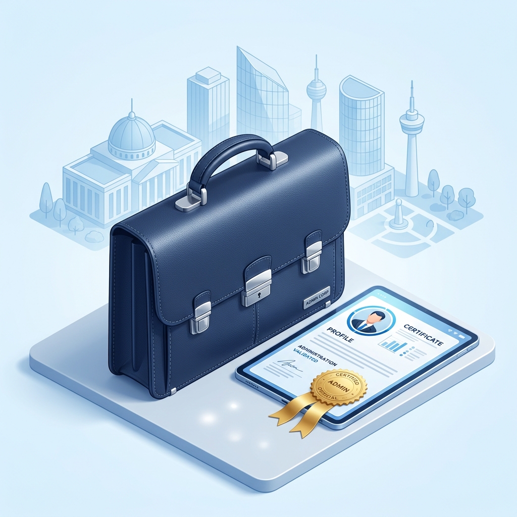 Briefcase and documents